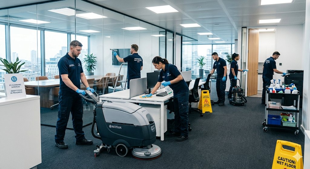 House cleaning in Business Bay by ES Cleaning Services